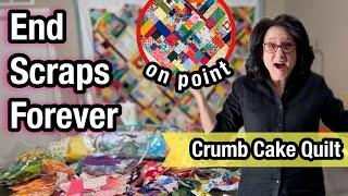 ️ How To Make A CRUMB CAKE Quilt FREE PATTERN