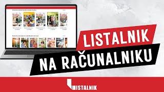 Kako uporabljati Listalnik na osebnem računalniku?