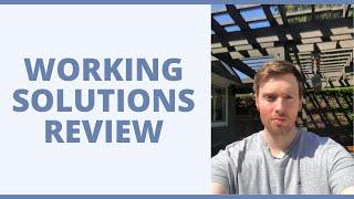 Working Solutions Review - Are You The Right Fit For This Sort Of Work?