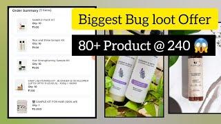  Biggest bug loot offer || 80+ Product Rs.240 || wellness shop loot offer @wellpurchase