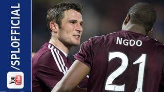 Incredible Ngoo Power Sets Up John Sutton Goal, Hearts 2-0 St Johnstone, 05/03/2013