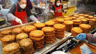 Wow, Since 1966! Korean Pancake in famous traditional markets that aired on Netflix/KoreanStreetFood