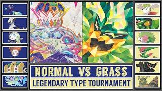 NORMAL vs GRASS | Legendary Pokémon Type Tournament [Battle #3]