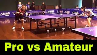 Table Tennis China: Pro vs Amateur