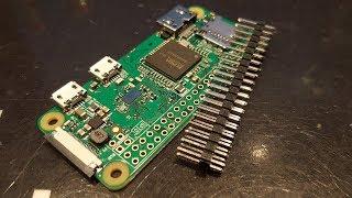 How to solder header pins to the Raspberry Pi Zero (W)