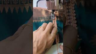 Simple sleeve lace work design for beginners #fashiontailors #womensclothing #tailorbrands