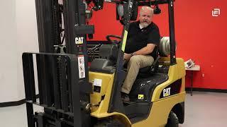 Caterpillar 2C5000 Forklift Walk-around Demonstration