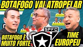 FOGÃO VAI ATROPELAR? MÍDIA REPERCUTE BOTAFOGO X CORINTHIANS E SÃO PAULO