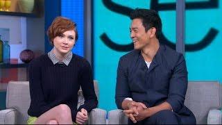 Karen Gillan and John Cho Shed Light on 'Selfie'