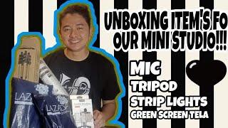 UNBOXING ITEMS FOR OUR MINI STUDIO!!! Sam Pareja Journey