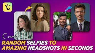 Say GOODBYE  to Photo Studios! Create Amazing Headshots with Your Selfies using PortraitMe App