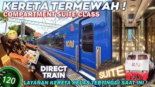 KERETA FIRST CLASS KELAS TERMEWAH LINTAS PANTURA ! Trip KLB Direct Train Compartment Suite FULLTRIP