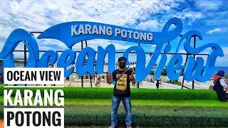 OCEAN VIEW PANTAI KARANG POTONG HARI INI | SANTORIN NYA CIANJUR SELATAN