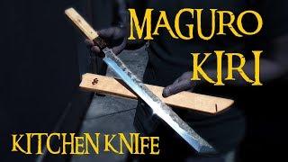 TUNA CUTTING KNIFE! Making Of MAGURO KIRI