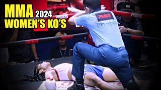 Best Women's MMA Knockouts 2024