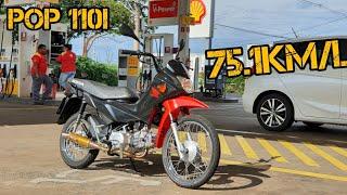 A MOTO MAIS ECONÔMICA DO BRASIL FAZ 75.1 QUILÔMETROS COM LITRO DE GASOLINA! - PEDRO 919