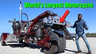 I DROVE the world's LARGEST motorcycle