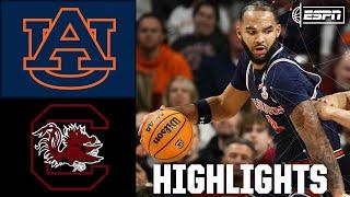 SEC THRILLER  Auburn Tigers vs. South Carolina Gamecocks | Full Game Highlights | ESPN CBB