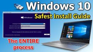 How to Сreate a Bootable USB and install Windows 10 ️ Without data loss / Automatic activation