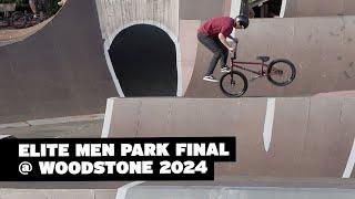 BMX PARK FINAL – ELITE MEN – WOODSTONE CONTEST 2024 #bmx