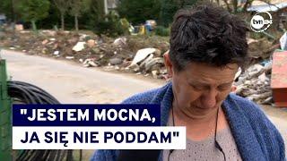 Powódź zniszczyła jej dom i biznes. "Jeszcze ten piesek, który mi wczoraj zginął"