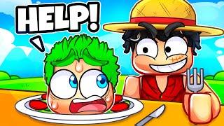 Roblox EAT ME with Luffy & Zoro!