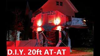 DIY 20FT AT-AT For Halloween