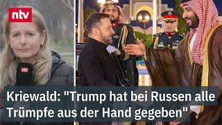 "Trump hat bei Russen alle Trümpfe aus der Hand gegeben" - Erwartungen an USA-Ukraine-Treffen