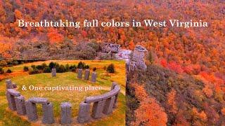 West Virginia Fall Colors in 4K Drone Video. #WestVirginia #FallColors #Drone