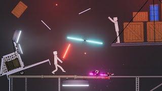 People Fighting With Lightsabers - People Playground #552