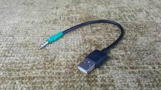 DIY USB to AUX Cable