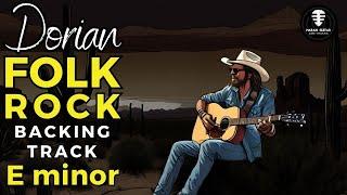 Dorian Folk Rock Takes Center Stage in This Epic Backing Track - Jam in E minor