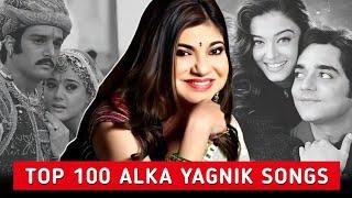 Top 100 Alka Yagnik Songs | Random Ranking | Sanam Verse