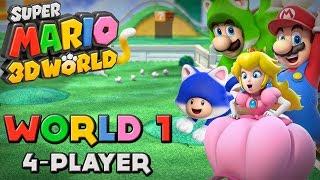 Super Mario 3D World - World 1 (4-Player)