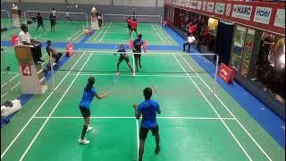 lokesh v/ Ramya thulasi - hariharan/Lakshmi Priyanka,State ranking Chennai #badminton #games #match