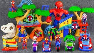 Marvel Spiderman Unboxing Review | LEGO Marvel 10794 Dino-Webs Treehouse | Spidey Playground Playset