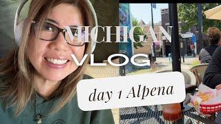 MICHIGAN ADVENTURES! DAY 1 | TRAVEL & DOWNTOWN ALPENA