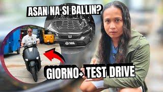 Giorno + Test Drive First Impression Mala 150cc Humatak? Asan na daw si Ballin (Honda Civic RS)