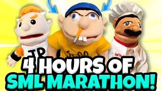 *4 HOURS* OF SML MARATHON! (FUNNIEST JEFFY VIDEOS)