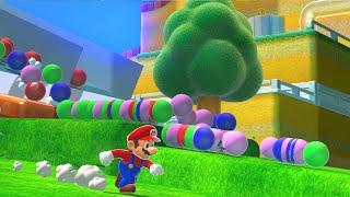 Super Mario MARBLE RACE!! (Super Mario 3D World Mods)