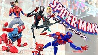 Watch me build my SPIDER-VERSE Action Figure Display!  SPIDER-MAN!