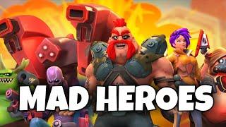 Хардкорный Шутер с Потрясающей Трехмерной Графикой MAD HEROES FRAG HERO SHOOTER