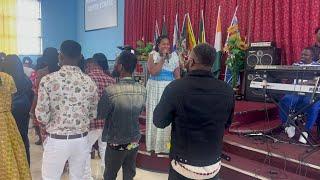 CCIC (CHOSEN TEMPLE - ITALY ) Song Ministration by FAMOUS QUEEN