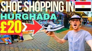 Exploring Fake Shops in Hurghada: Shoes for Only £???(YOU HAVE TO COME HERE!!) ‼️ALSO BIG NEWS‼️