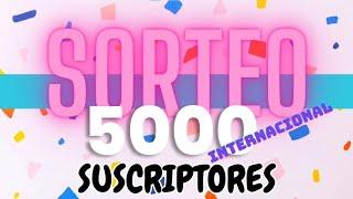 SORTEO 5000 MIL SUSCRIPTORES!!!!!️