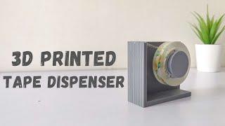 3D Printed Scotch Tape Dispenser - Functional Prints | Duct Tape Dispenser