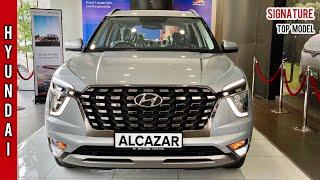 Hyundai Alcazar 2021 | Alcazar Signature Manual Top Model | Detailed Walkaround Video