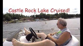 Boating on Castle Rock Lake!! 08.05.2017