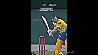 MS Dhoni practice versus in matches#MSD#cricket edits