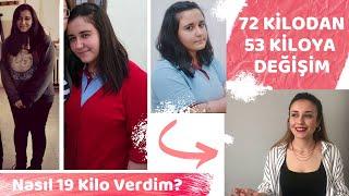 KUSARAK ZAYIFLAMAK MÜMKÜN MÜ? | Zayıflama Sürecim - Nasıl 19 Kilo Verdim? 72'den 53'e Fotoğraflarla